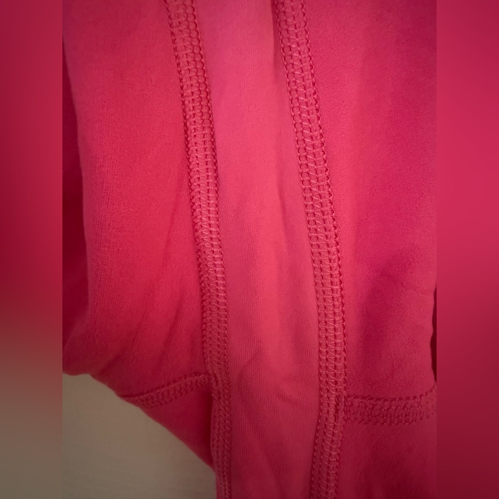 Lululemon Align Crop *21" Sonic Pink Sz 6 - Picture 3 of 7